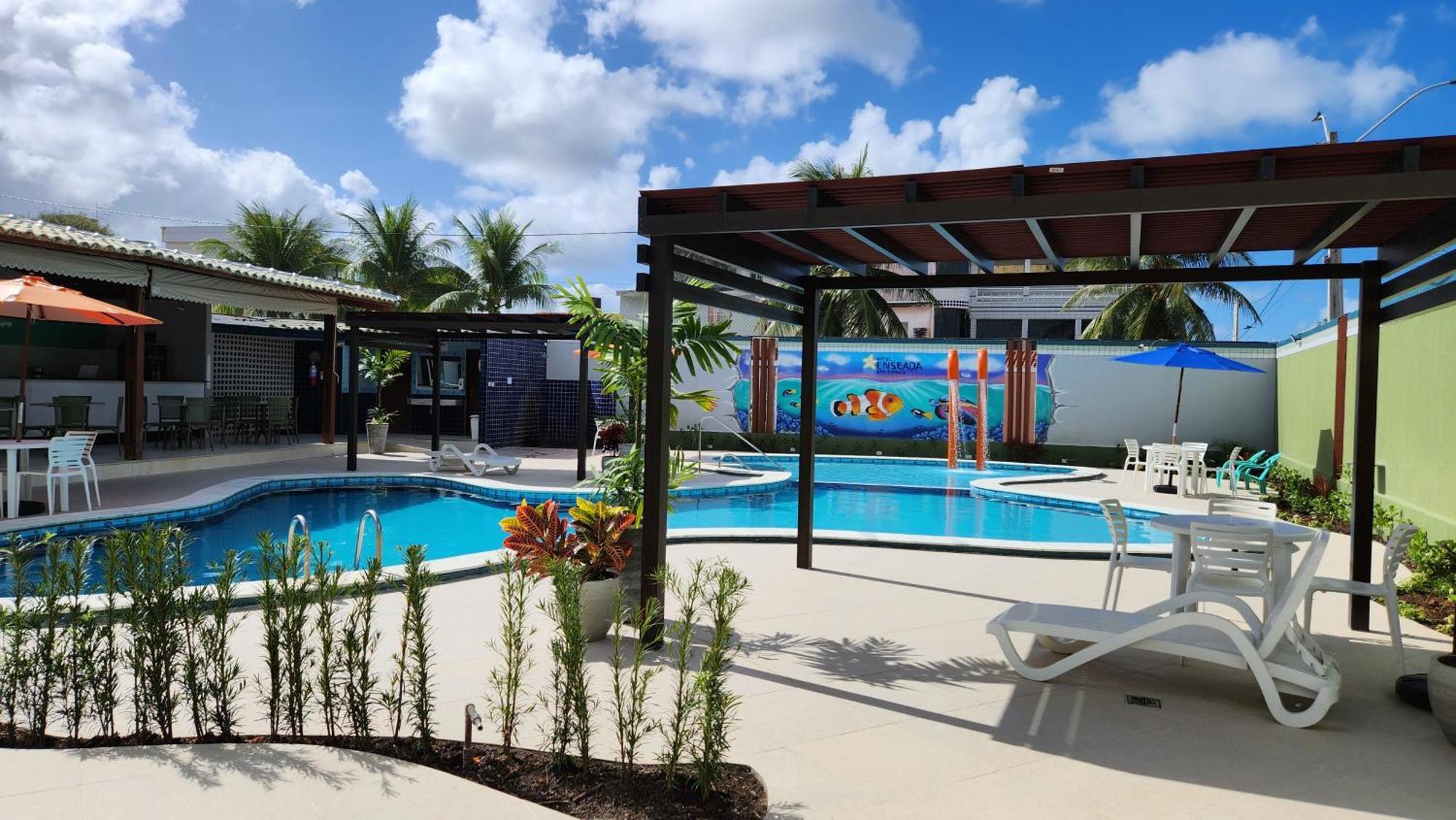 Hotel Enseada Dos Corais กาโป เด ซันโตอากอสตีโญ ภายนอก รูปภาพ