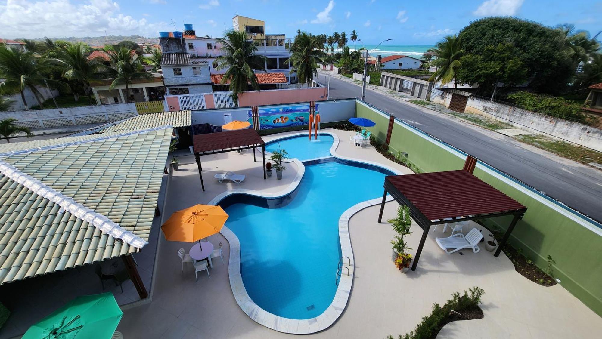 Hotel Enseada Dos Corais กาโป เด ซันโตอากอสตีโญ ภายนอก รูปภาพ