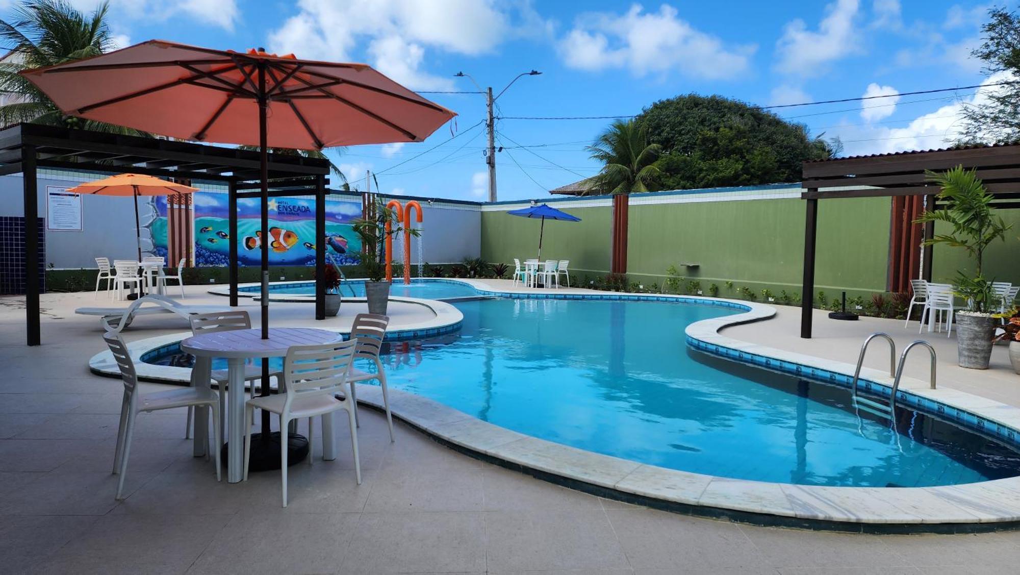 Hotel Enseada Dos Corais กาโป เด ซันโตอากอสตีโญ ภายนอก รูปภาพ